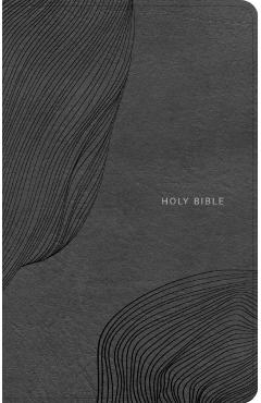 CSB Single-Column Compact Bible, Digital Study Edition, Charcoal Leathertouch -