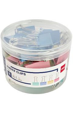 Clipsuri metalice 32 mm color: 24 de bucati