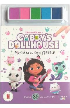 Pictam cu degetelele. Gabby\'s Dollhouse