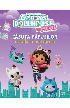 Gabby\'s Dollhouse. Casuta papusilor. Activitati cu autocolante