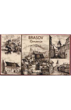Magnet colaj: Brasov Nr.11. Bobei Art