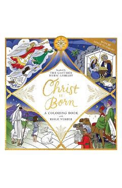 Christ Is Born: A Coloring Book with Bible Verses -
