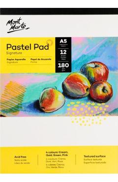 Bloc schite A5 pastel hartie 4 culori