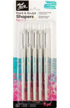 Set pensule pictura si sculptura 5 buc. Mont Marte