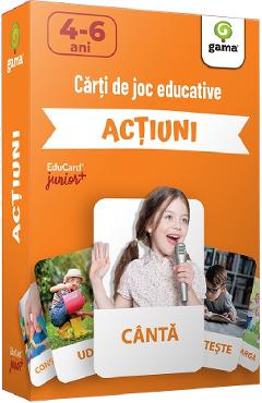 Actiuni. Carti de joc educative - GAMA Actiuni. Carti de joc educative - GAMA