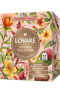 Set ceai: 4 arome x 8 pliculete. Ceai Tisanes Rooibos