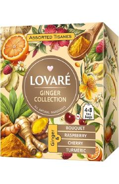 Set ceai: 4 arome x 8 pliculete. Ceai Tisanes Ginger