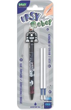 Set pix cerneala termosensibila + 2 rezerve: Robot negru. Upsy Robot