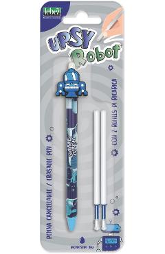 Set pix cerneala termosensibila + 2 rezerve: Robot bleu. Upsy Robot