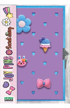 Jurnal cu decoratiuni 3D. Joy Pins Mov