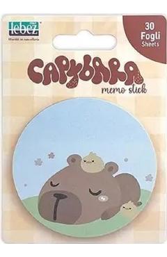 Bloc notes adeziv: Capibara si puisori