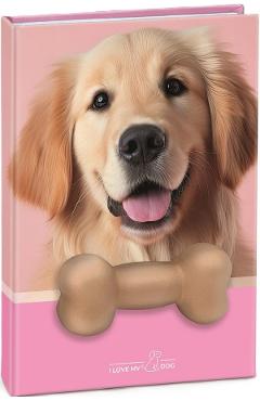 Agenda catel cu squishy. Coperta roz