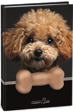 Agenda catel cu squishy. Coperta neagra