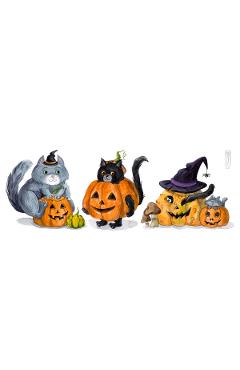 Carte postala: Mate Halloween 1/3 A4