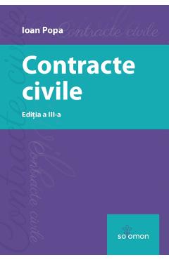 Contracte civile Ed.3 - Ioan Popa - 0 | YEO