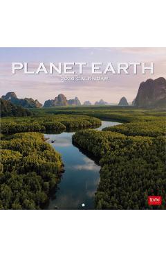Calendar de perete 2026: Planet Earth