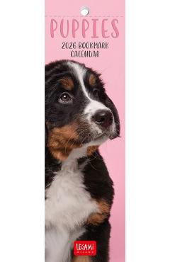 Semne de carte: Calendar 2026. Puppies
