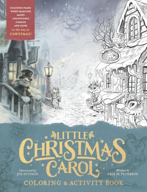 Little Christmas Carol Coloring & Activity Book - Joe Sutphin