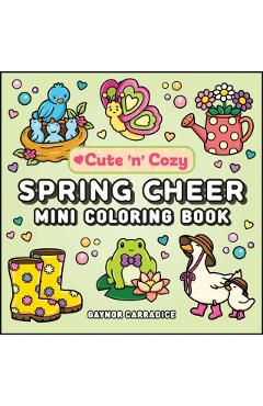 Spring Cheer Mini Coloring Book -