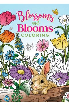 Blossoms and Blooms Coloring -
