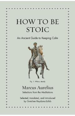 How to Be Stoic: An Ancient Guide to Keeping Calm - Gretchen Reydams-schils