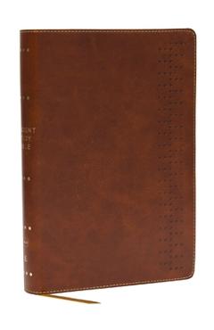 Student Study Bible: A Guide to Knowing and Living God's Word (Nkjv, Brown Leathersoft, Red Letter, Comfort Print) -