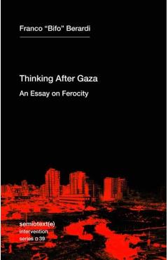 Thinking After Gaza: An Essay on Ferocity - Franco Bifo Berardi