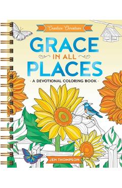 Grace in All Places: A Devotional Coloring Book - Jen Thompson