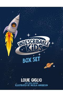 Indescribable Kids Box Set with Poster (Indescribable, How Great Is Our God, the Wonder of Creation): Includes 3 Devotionals about God and Science! - Louie Giglio