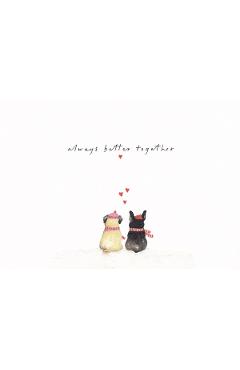 Carte postala: Always Better Together. Mai Colorat
