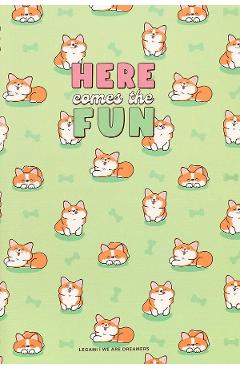 Caiet fara liniatura A5: Corgi