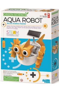 Kit constructie: Robot acvatic hibrid cu energie solara. Aqua Robot