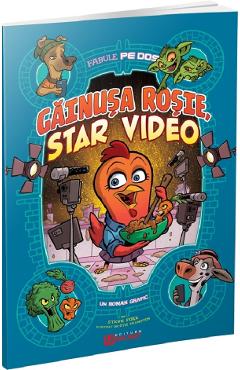 Gainusa Rosie, star video. Fabule pe dos (benzi desenate) - Steve Foxe