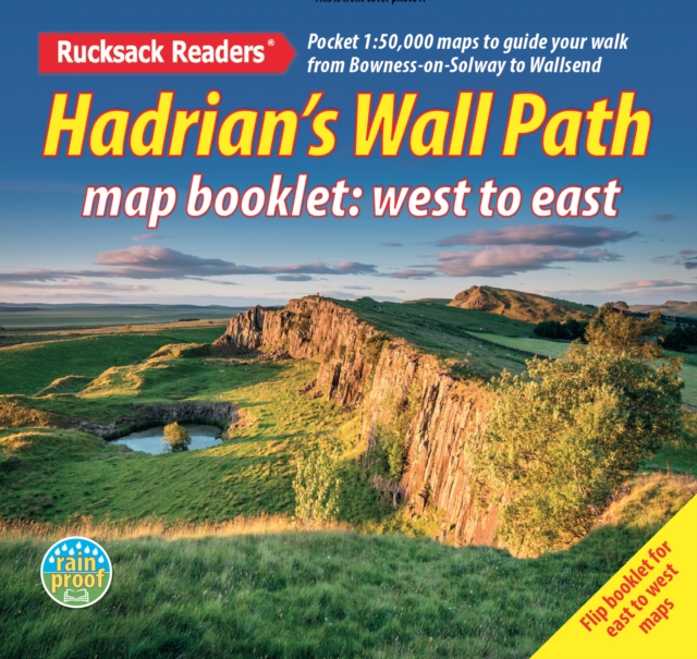 Hadrian's Wall Path map booklet - | Libris.ro