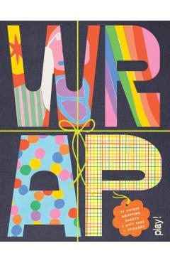 Wrap: Play! - Gift Wrapping Paper Book with Gift Tags - Sweet Hearts Press