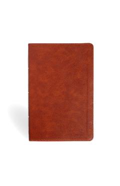 NASB Personal Size Giant Print Bible, Burnt Sienna Leathertouch -