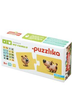 Set puzzle 3 in 1: Familia potrivita. My Family