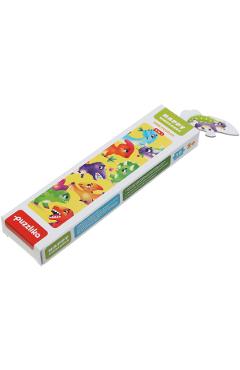 Set puzzle 8in1: Dinozauri