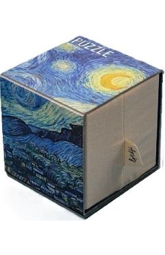 Cube puzzle: Starry Night. Van Gogh