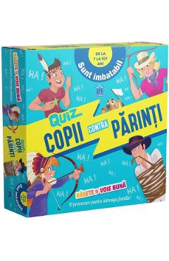 Joc de societate: Quiz copii contra parinti. Sunt imbatabil