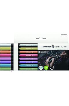 Set 8 linere metalice Paint-it 020 1-2 mm
