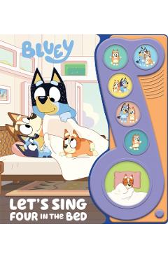 Bluey: Let's Sing Four in the Bed Sound Book -