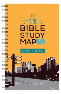 The 5-Minute Bible Study Map for Teen Guys: A Creative Journal -