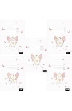 Set 5 caiete matematica 12 file. Iepuras