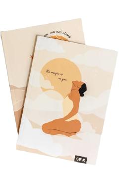 Set 2 caiete dictando si matematica: Sun and Magic