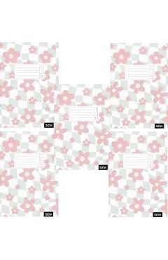 Set 5 caiete matematica 12 file. Flori