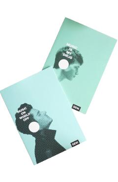 Set 2 caiete liniatura punctata: Music On and Music Is