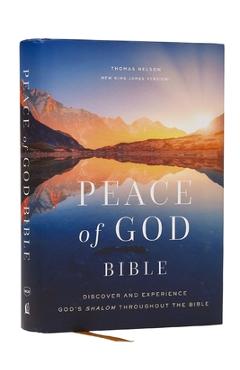 Peace of God Bible: Discover and Experience God's Shalom Throughout the Bible (Nkjv, Hardcover, Red Letter, Comfort Print) - Jeremiah J. Johnston Phd