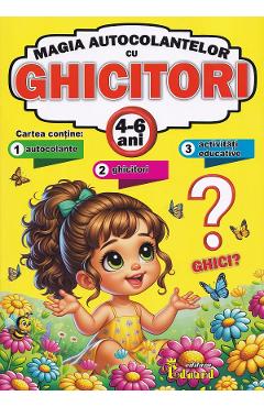Magia autocolantelor cu ghicitori 4-6 ani - EDUARD Magia autocolantelor cu ghicitori 4-6 ani - EDUARD