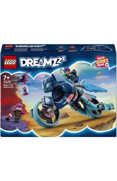 Lego Dreamzzz. Motocicleta-pisica a lui Zoey